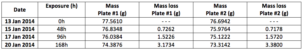 Table 2 - Micom results (2)