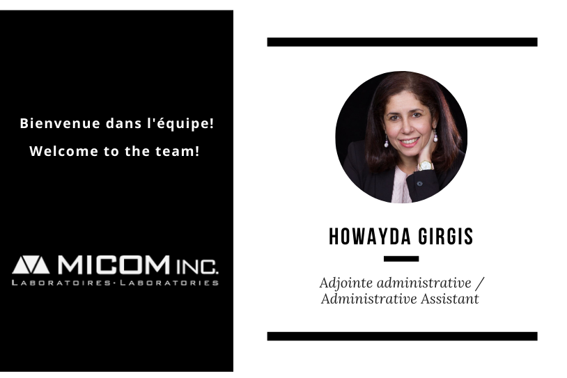 Howayda Girgis Has Joined Micom Laboratories Team