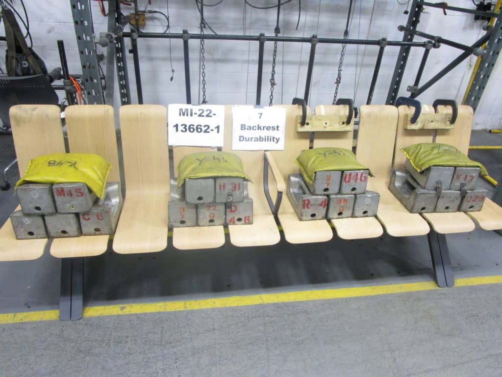 ANSI/ BIFMA X5.4 Lounge and Public Seating Test