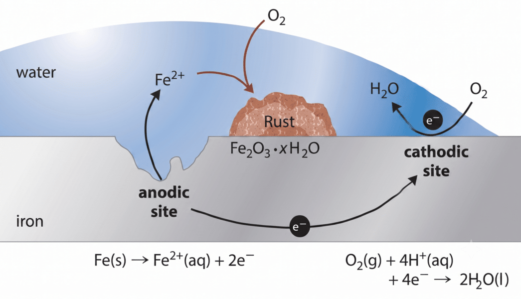 Figure 5. Rust, the result of co Rust, the result of corrosion of metallic iron